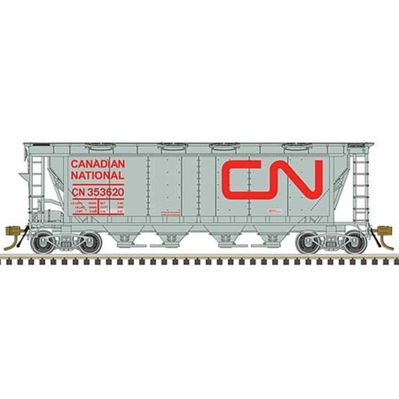 Slab Side Covered Hopper Canadian National #253637