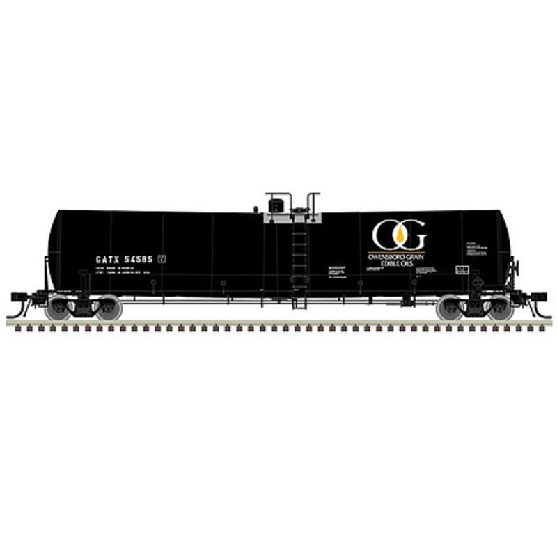 Trinity 25,500-Gallon Tank Car GATX 3 pack