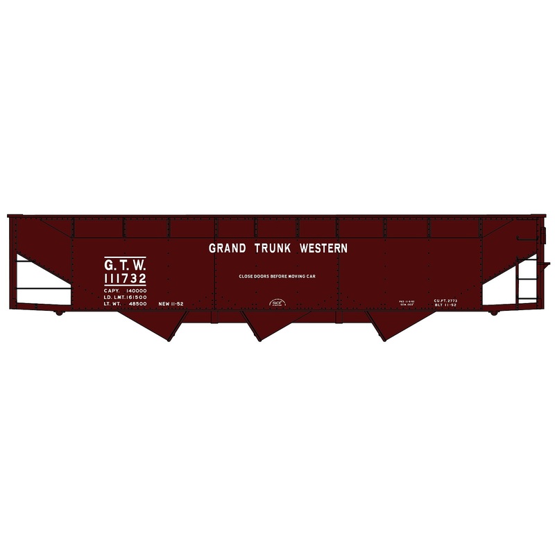 Triple Hopper Grand Trunk Western