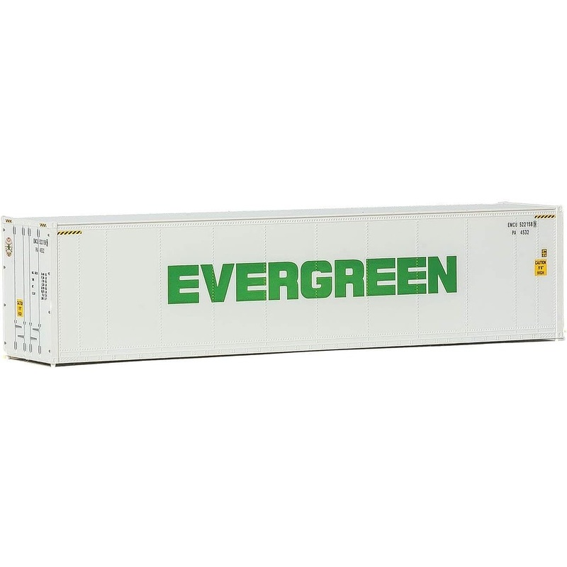 40′ Evergreen Hi Cube Smooth Side Reefer Container