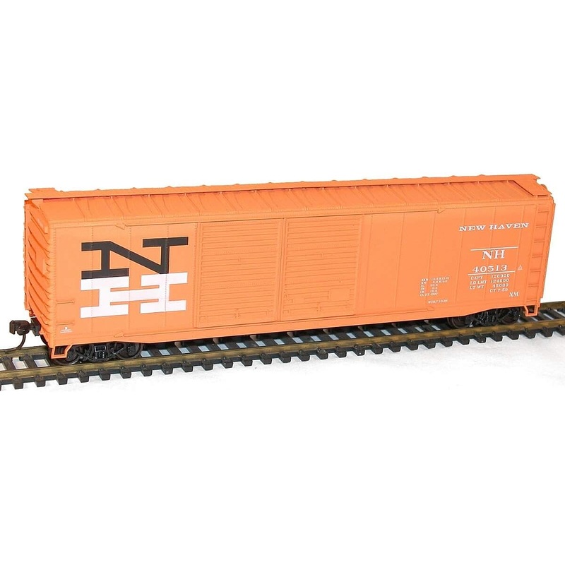50′ Double-Door Riveted-Side Steel Boxcar Kit NH 40513