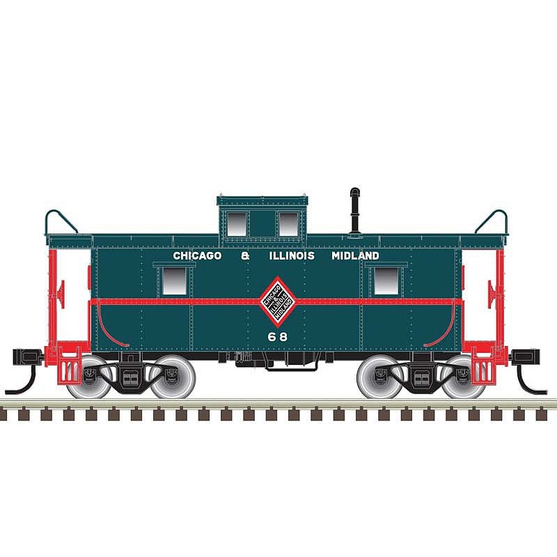 Ho Cupola Caboose C&IM 68
