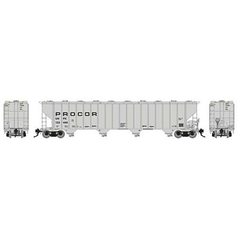 Procor 5820 Covered Hopper UNPX Mid Black