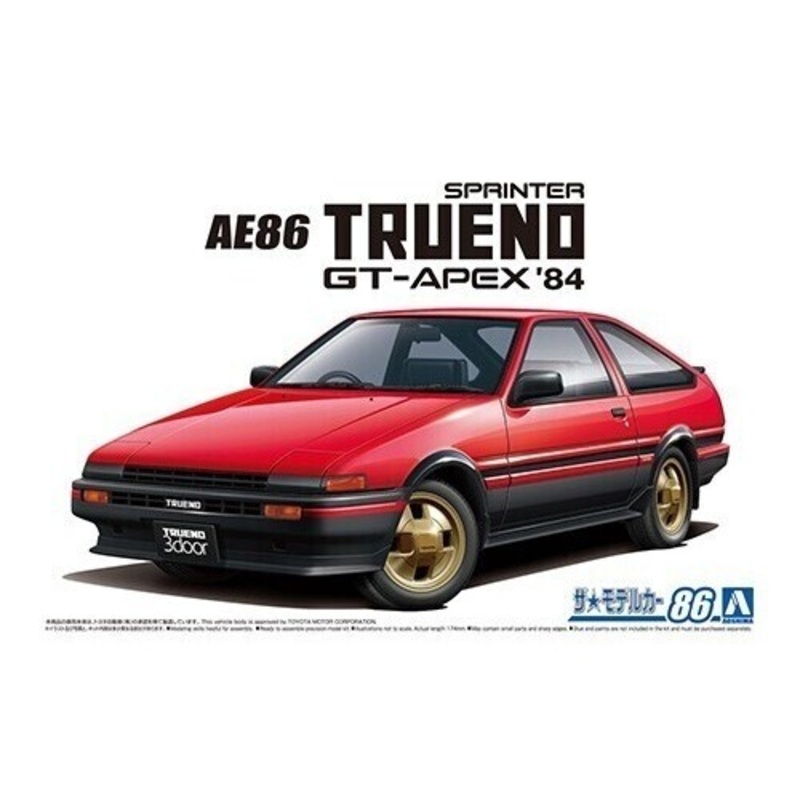 1:24 AE86 Sprinter Trueno