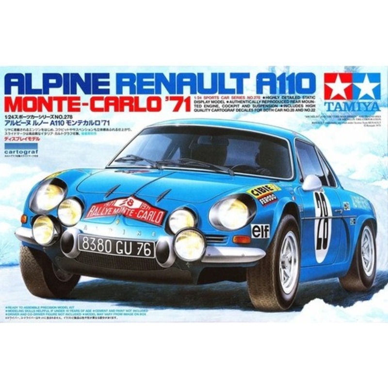 1:24 Alpine A110 Monte-Carlo