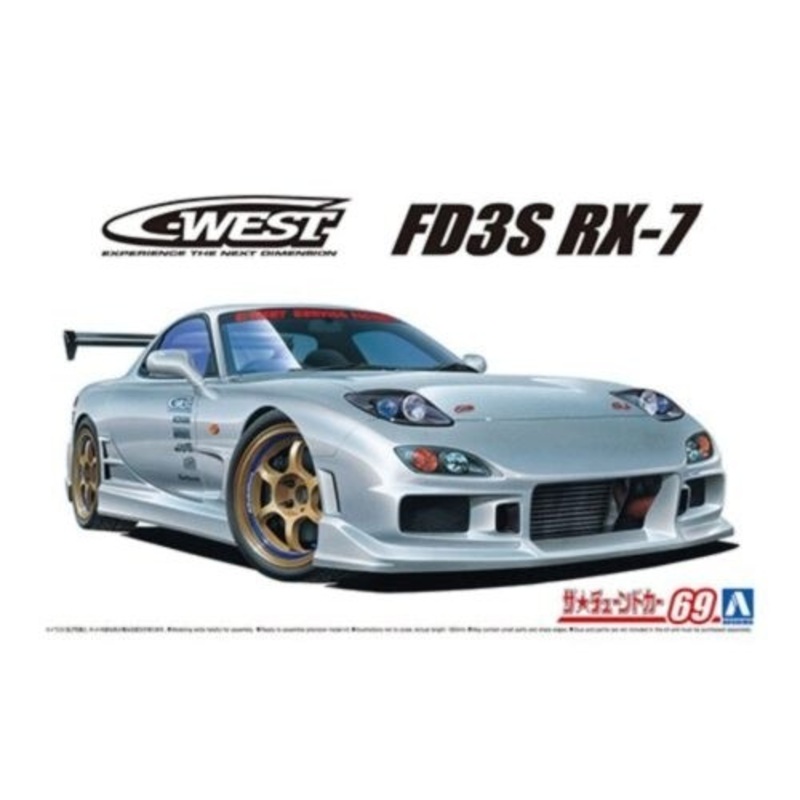 1:24 C-West FD3S RX-7 ’99
