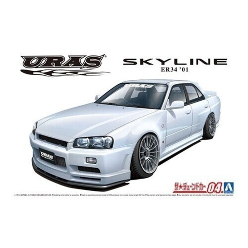 1:24 Uras ER34 Skyline Type-R