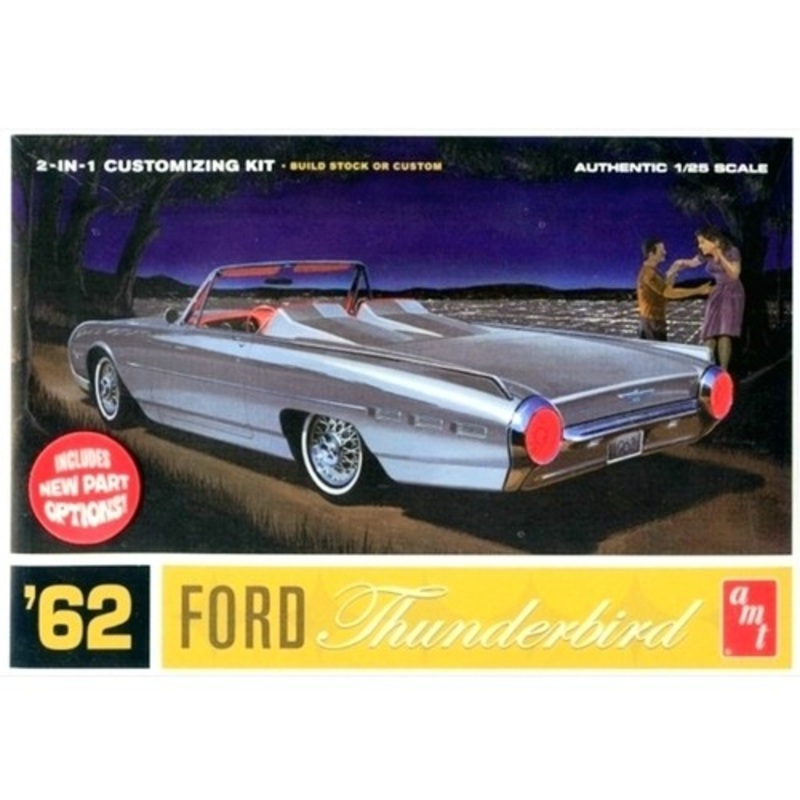 1:25 ’62 Ford Thunderbird 2n1