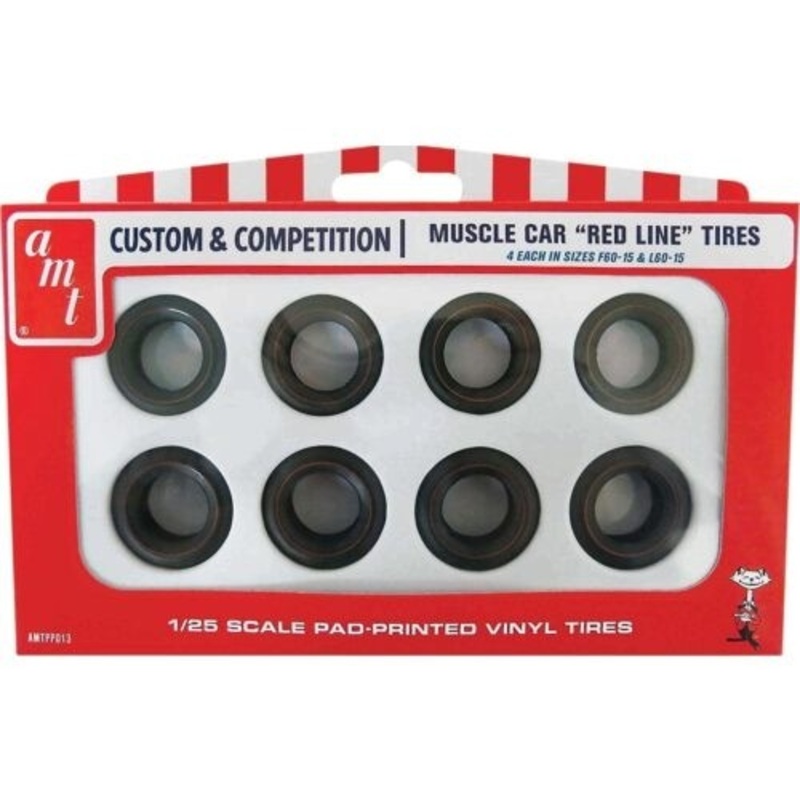 1:25 Muscle Car Red Line