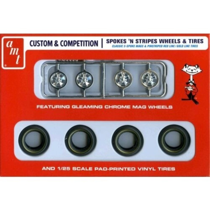 1:25 Spokes & Stripes Wheel Pk