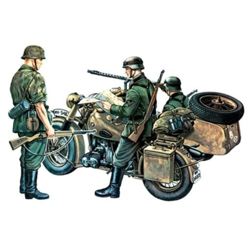 1:35 BMW R75 w/Sidecar