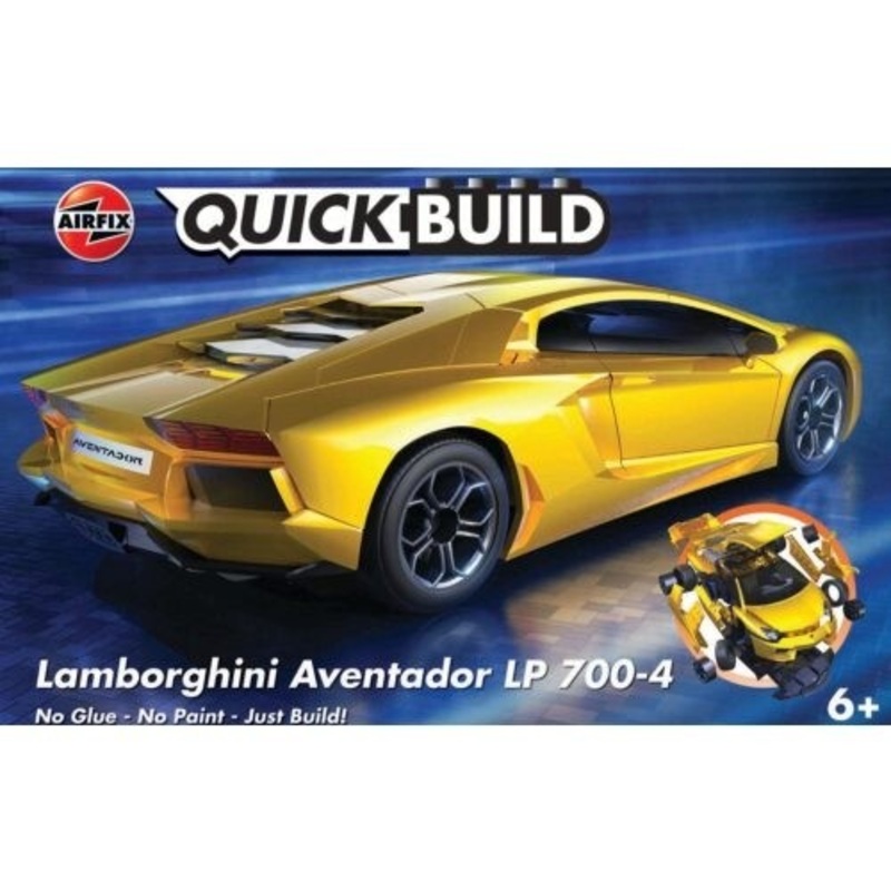 Quickbuild Aventador Yellow