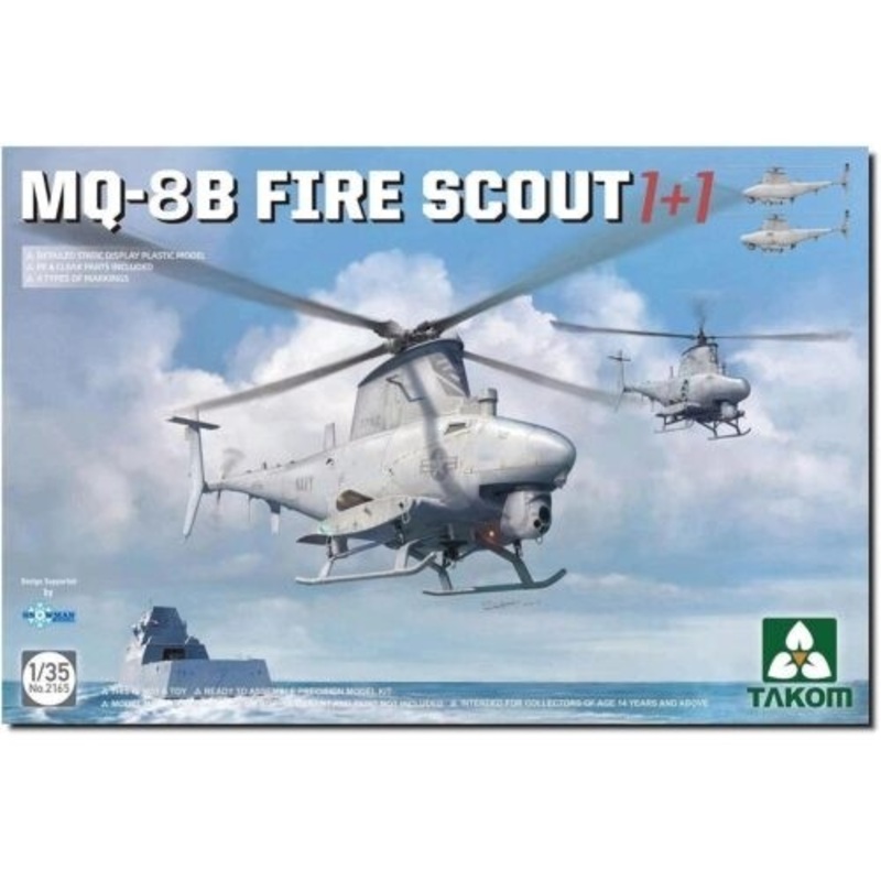 1:35 MQ-8B Fire Scout 1+1