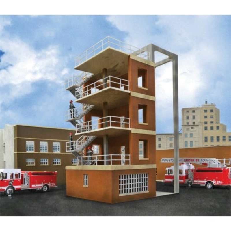 HO Fire Department Drill Tower