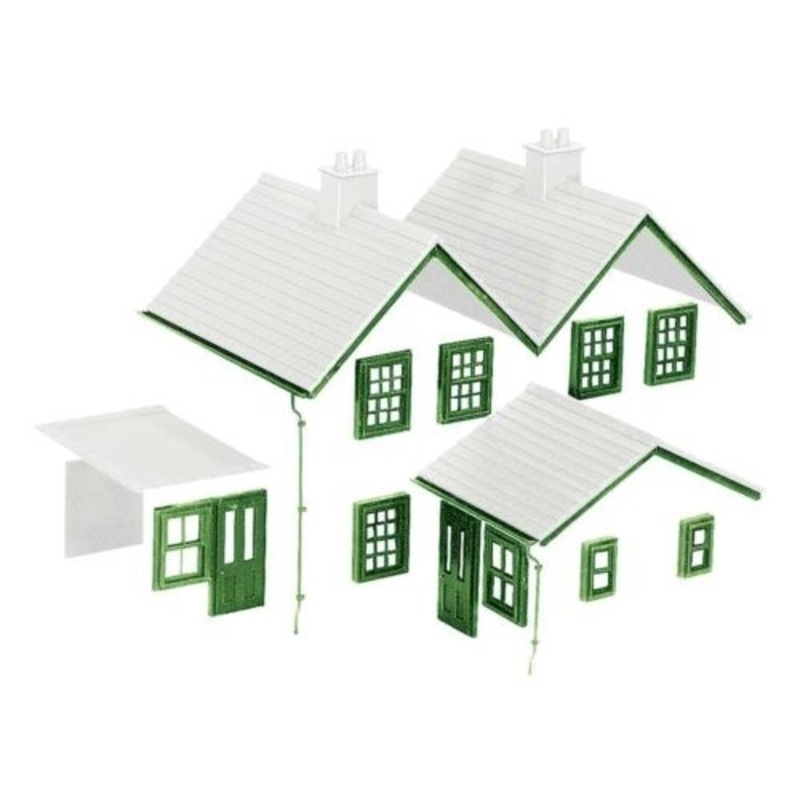 OO/HO Windows Doors Gutters