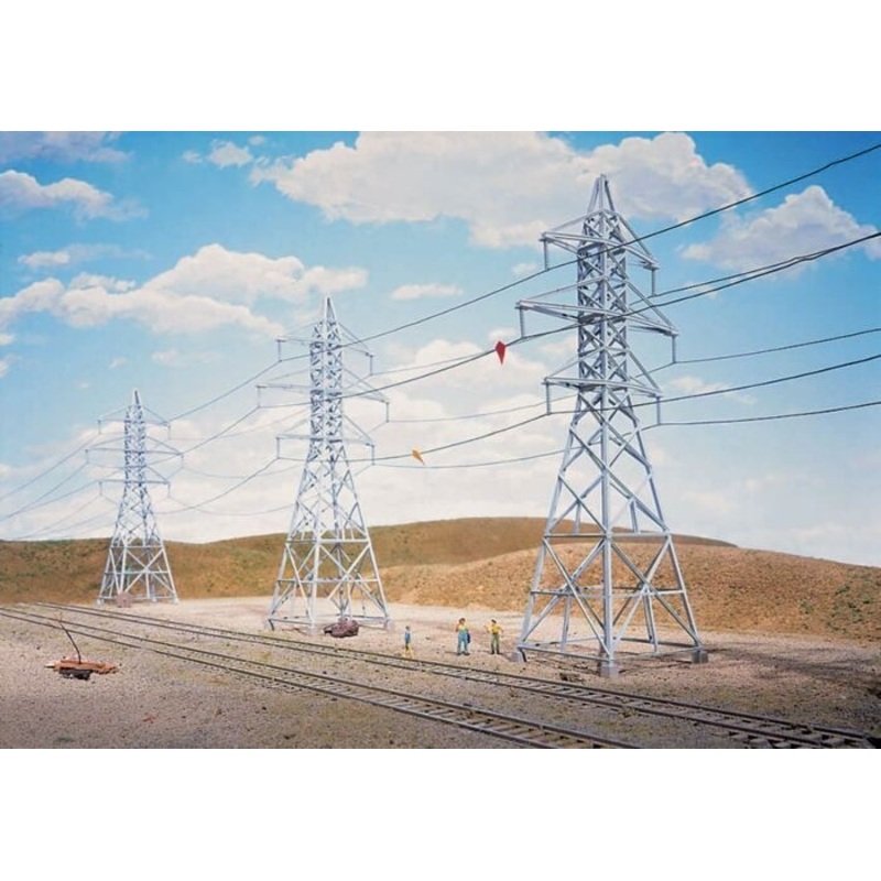 HO Four Transmission Towers