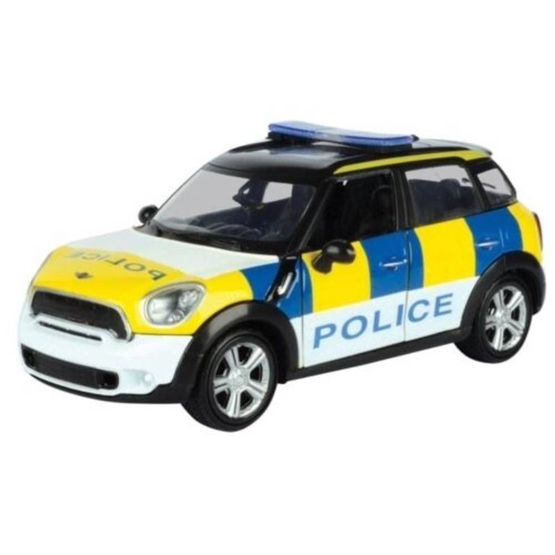 1:24 Mini Cooper Police Car