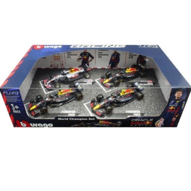 1:43 Red Bull Verstappen 4 Set