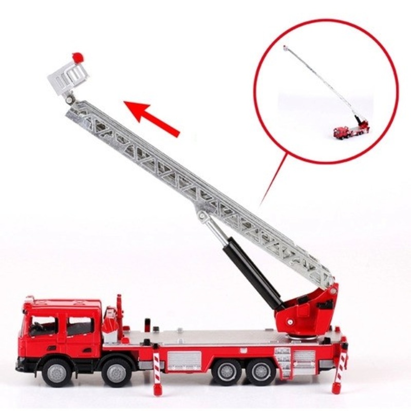 1:50 Ladder Fire Engine