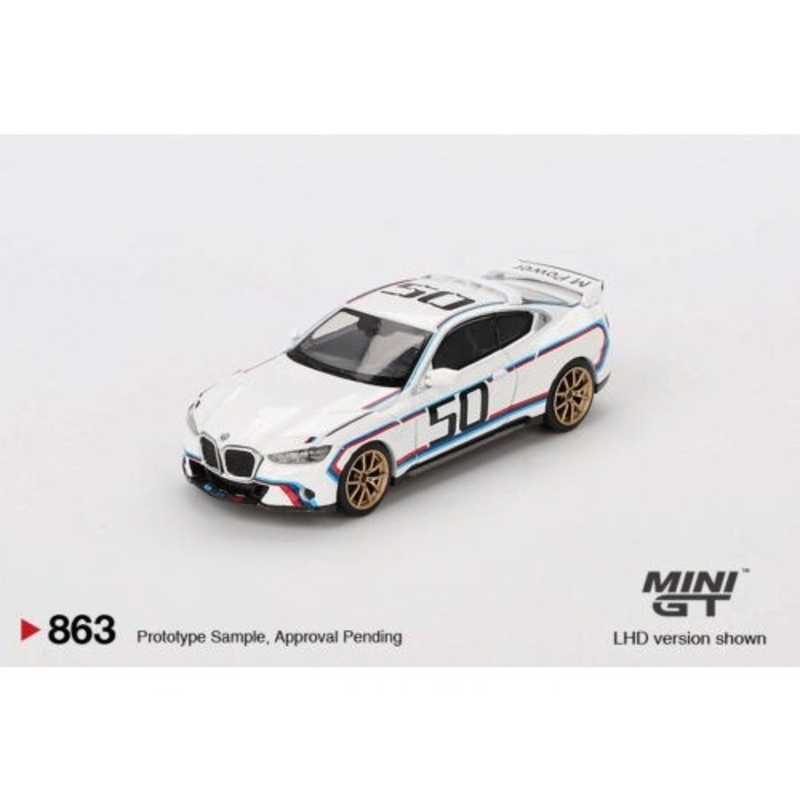 1:64 BMW 3.0 CSL White