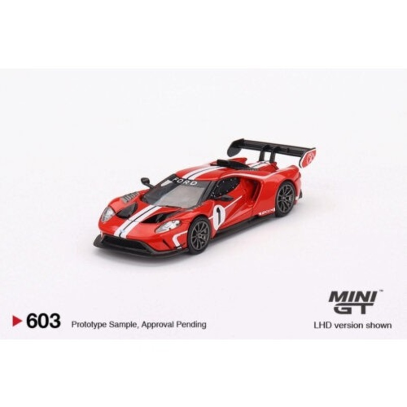 1:64 Ford GT MkII Rosso Alpha
