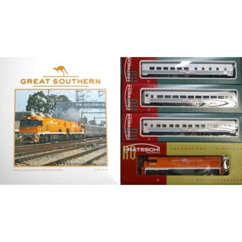 HO Great Southern Loco+3 Cars