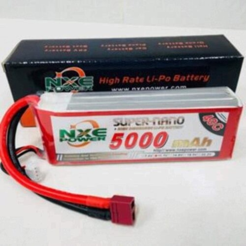11.1v 5000mah40c S/Case LiPo