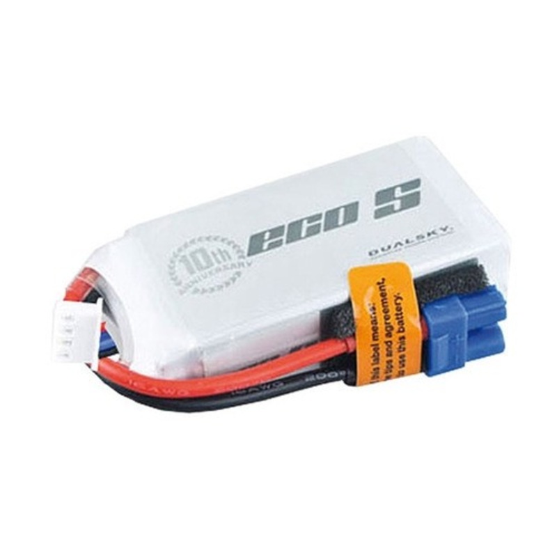 1300mAh 3S 11.1v 25C ECO wXT60