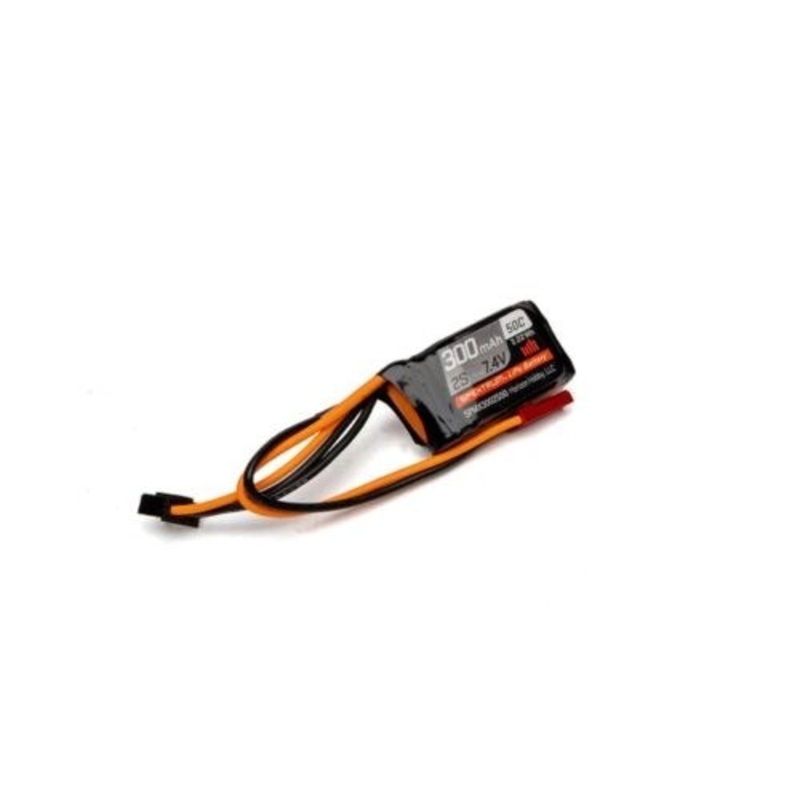 300mAh 2S 7.4v 50C LiPo w/JST