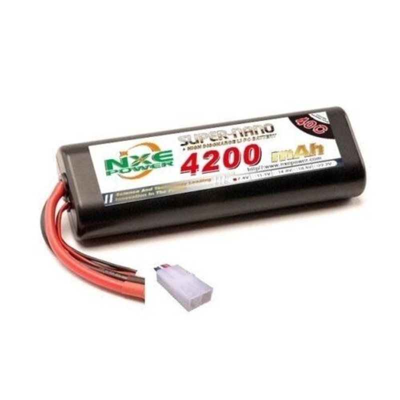 4200mAh 7.4v 40C Round HC LiPo
