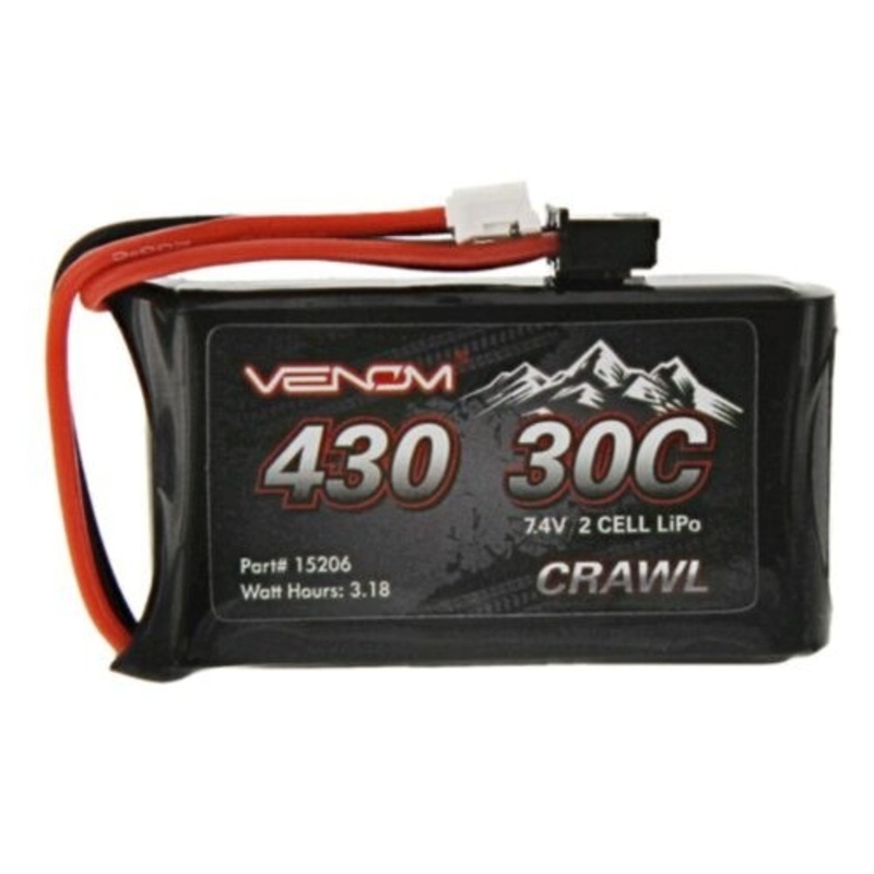 7.4v 430mAh 30C LiPo JST-PH2.0