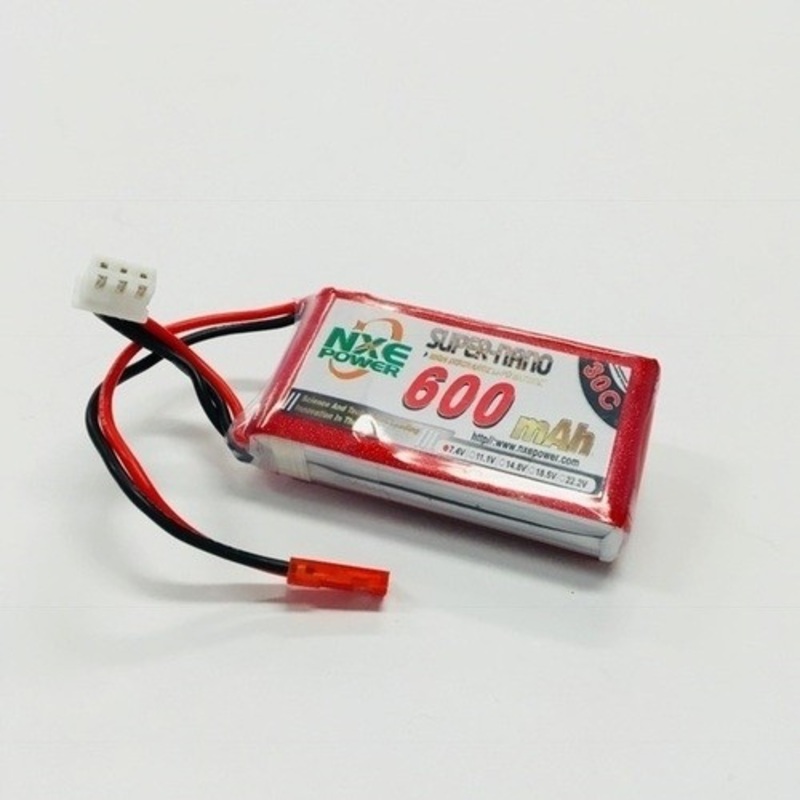 NXE 600mAh 7.4v 2s 30C Softcas