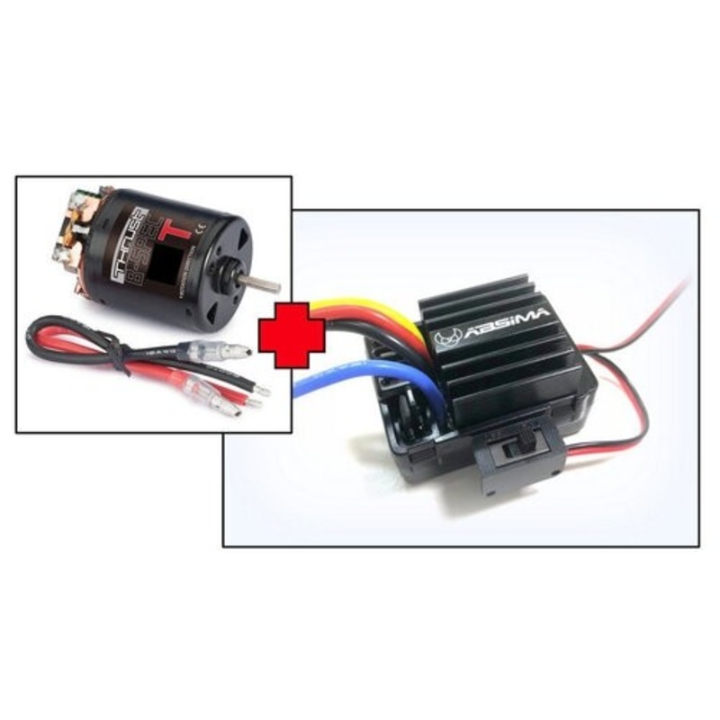 Brushed 19T Motor/40A ESC