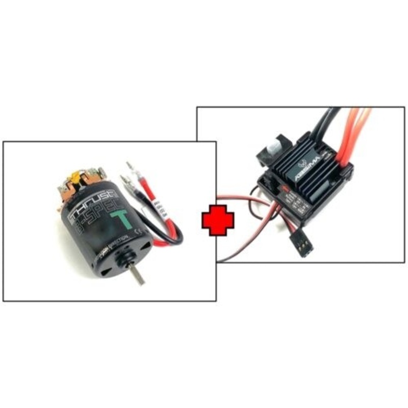 Brushed 35T Motor & 40A ESC