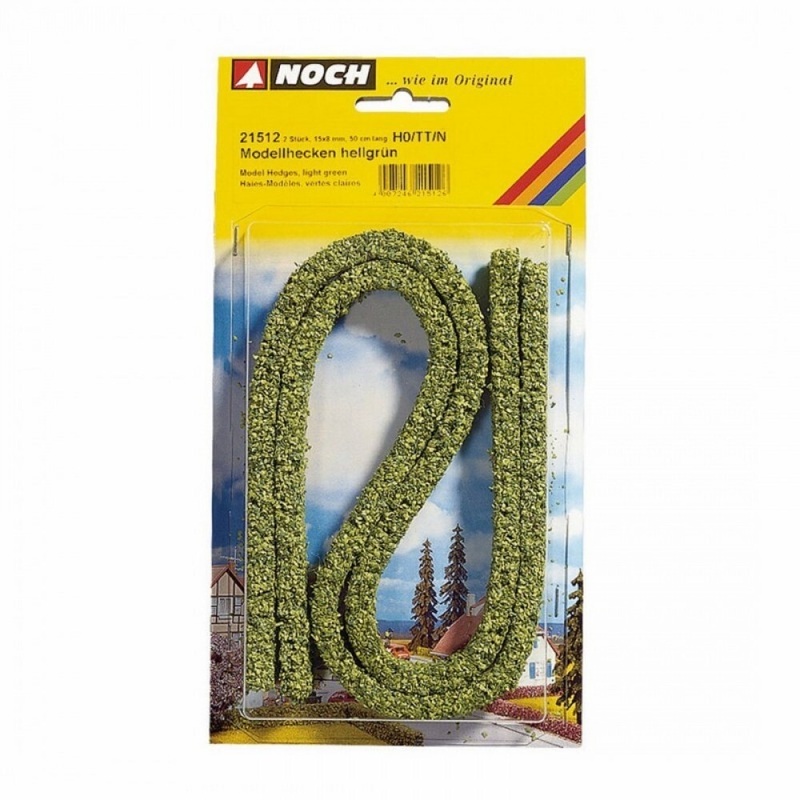 Hedges Light Green 15 x 8mm