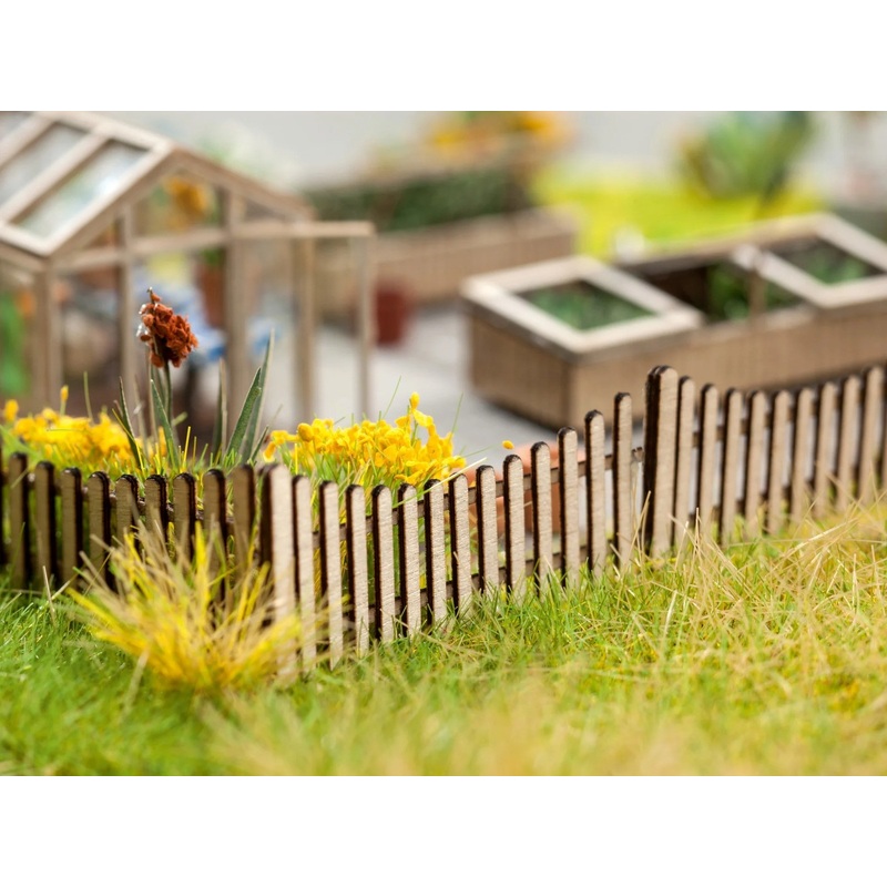 HO Timber Fence
