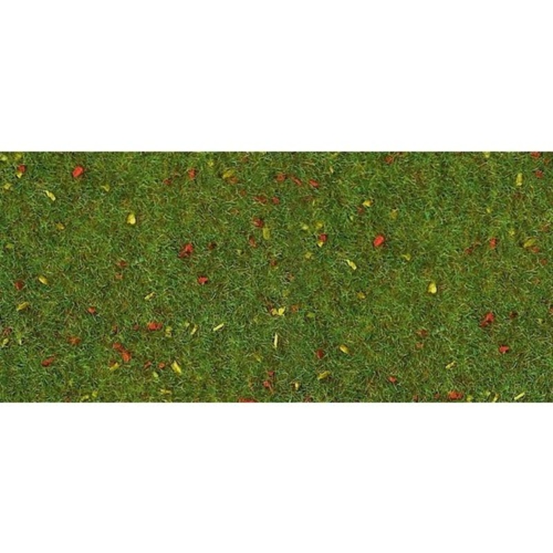 Grass Mat Floral Green 100×300