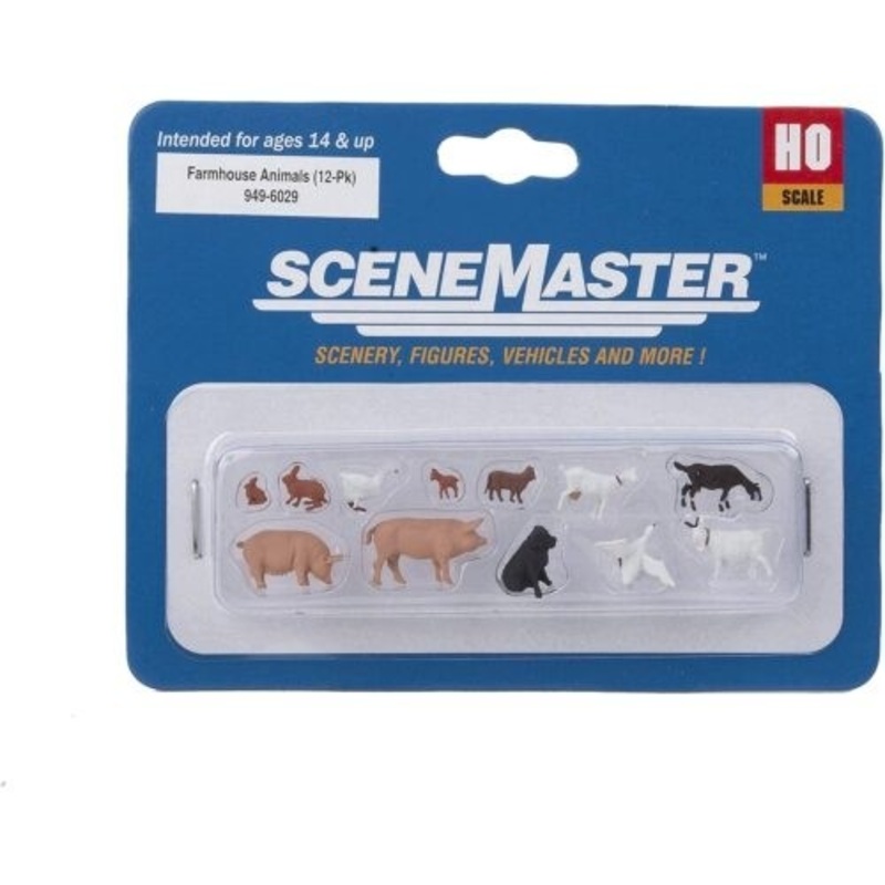 HO Farmhouse Animals (12)