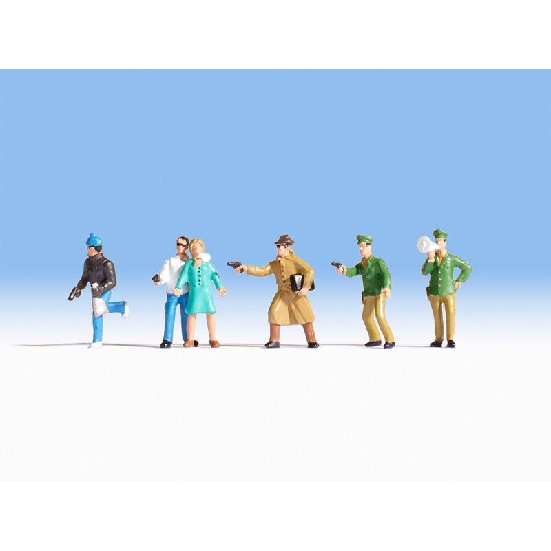 HO Gangsters & Policemen