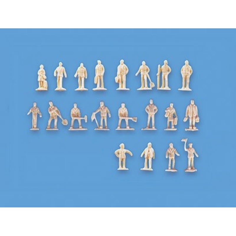 N Asstd Unpainted Figures A