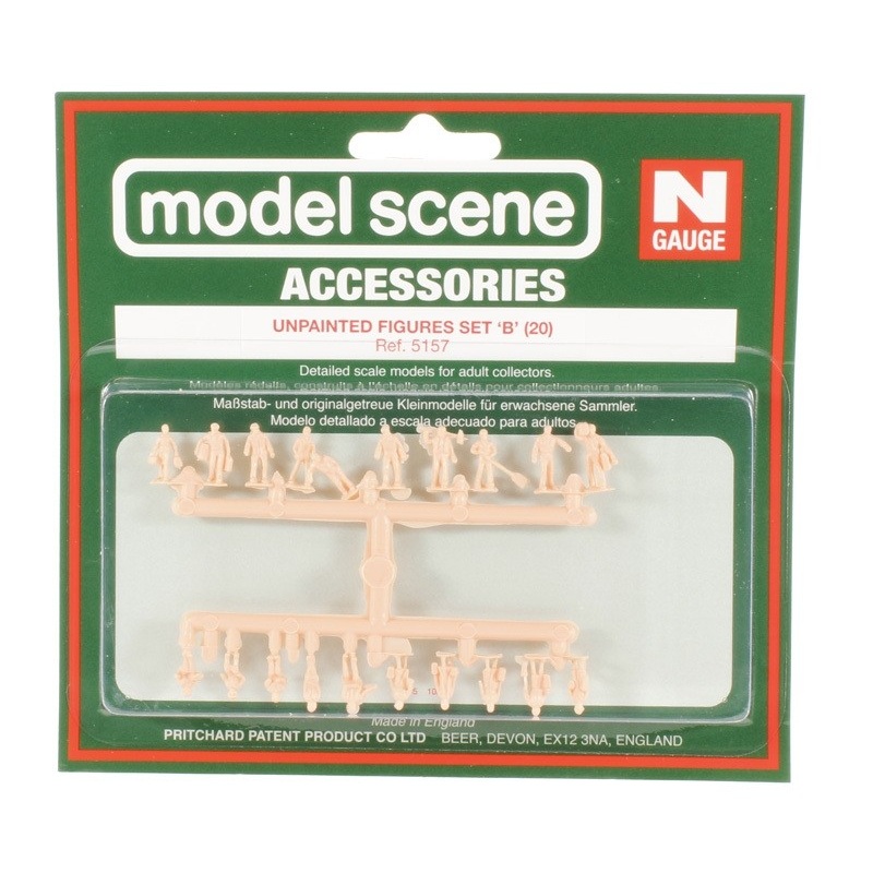 N Asstd Unpainted Figures B