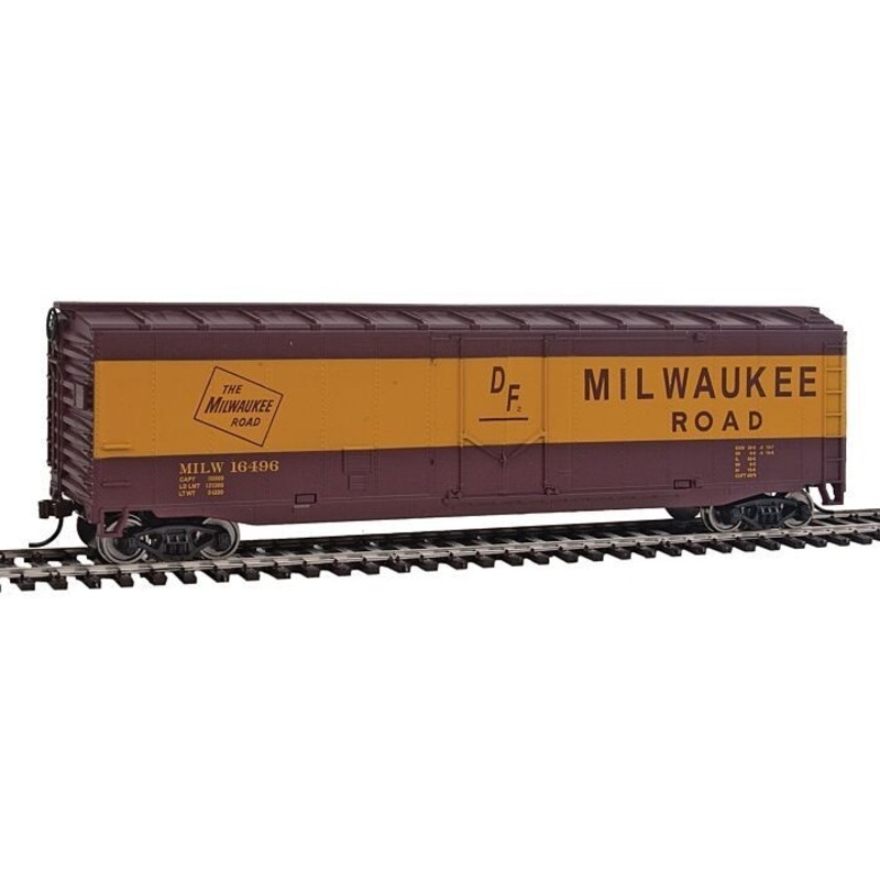 HO Boxcar Milwaukee Road #8491