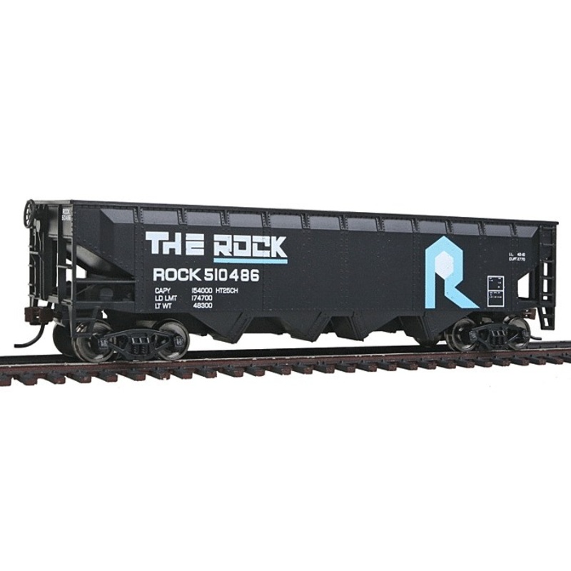 HO Offset Hopper Rock Island