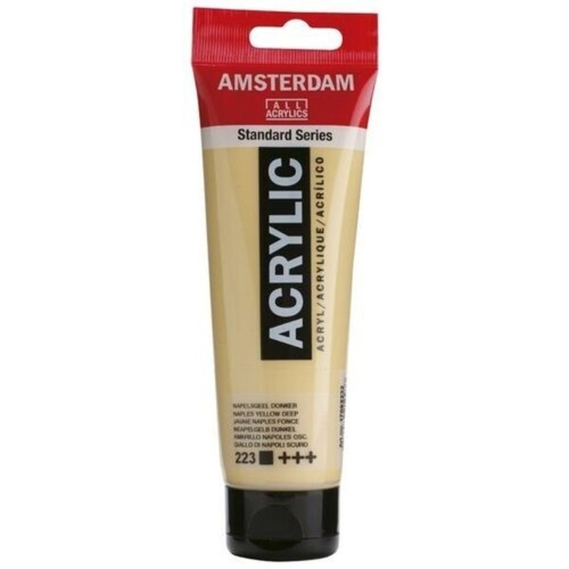 Acrylic Naples Yellow Deep 223
