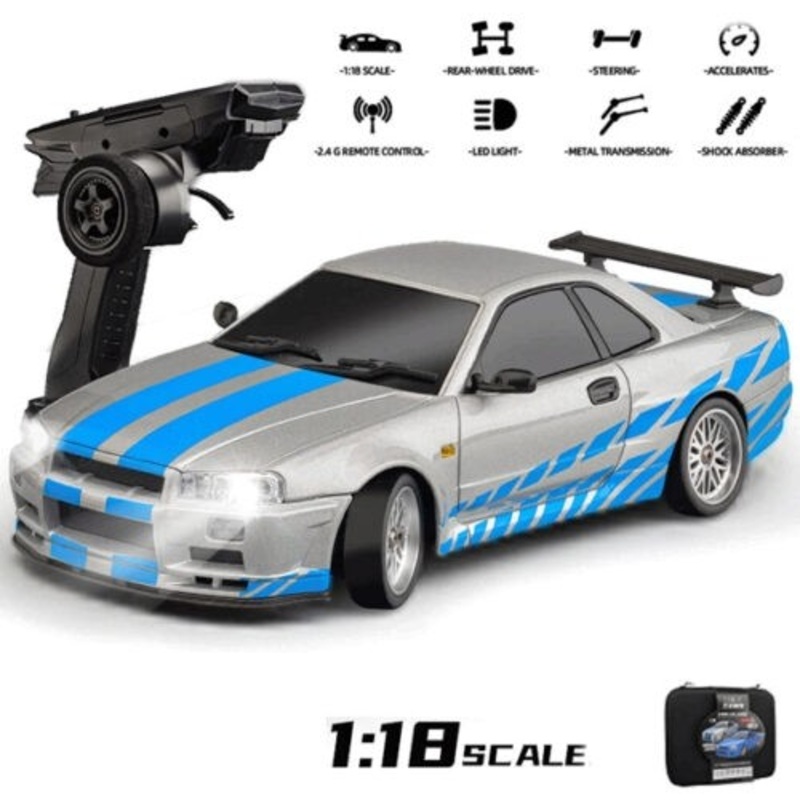 1/18 Nissan R34 Drift Car RTR