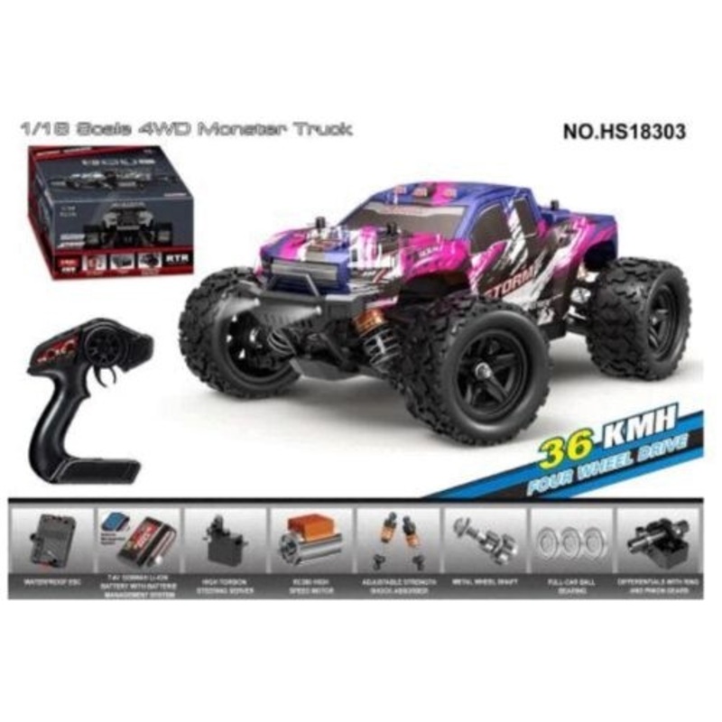 1/18 Storm 4WD Truck RTR Purpl
