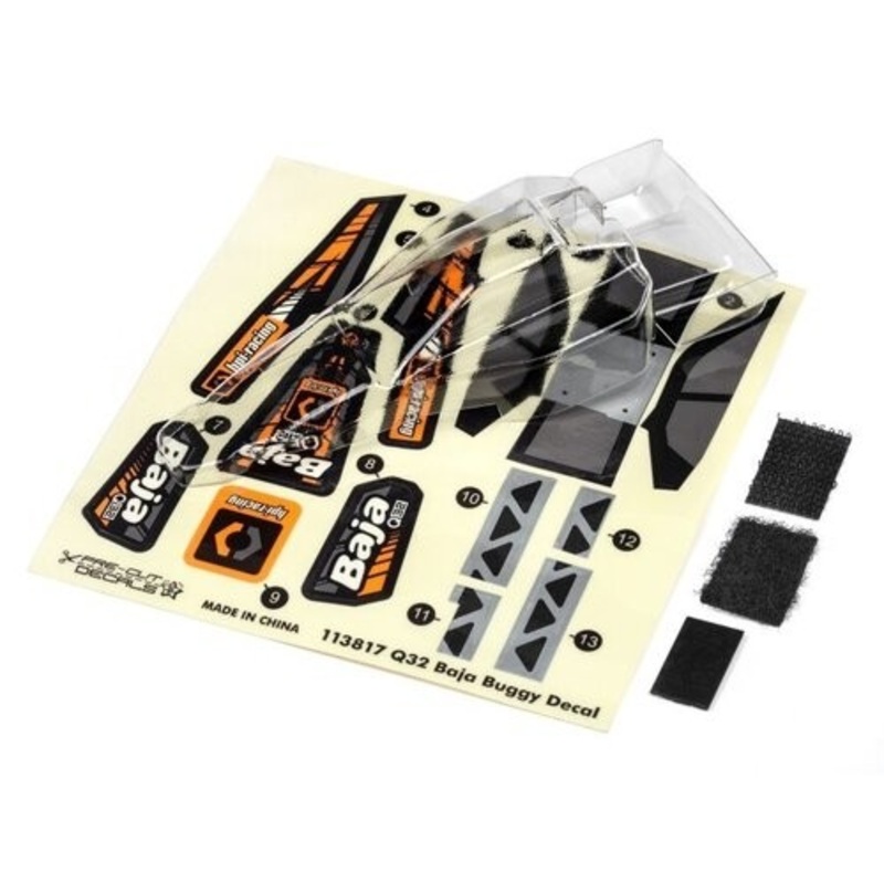 Q32 Baja Buggy Body & Wing Set