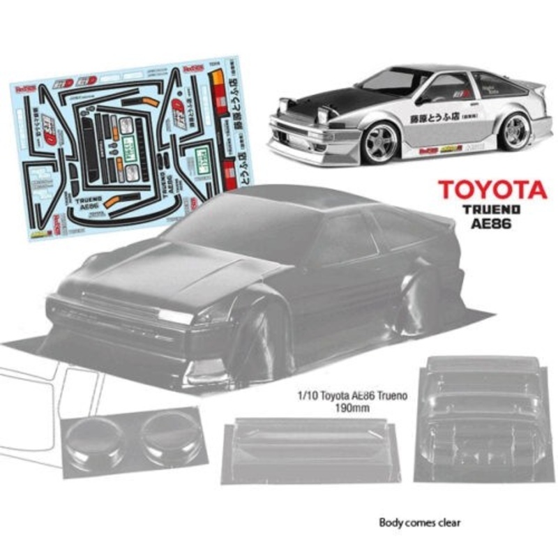 Trueno AE86 Initial D 190mm