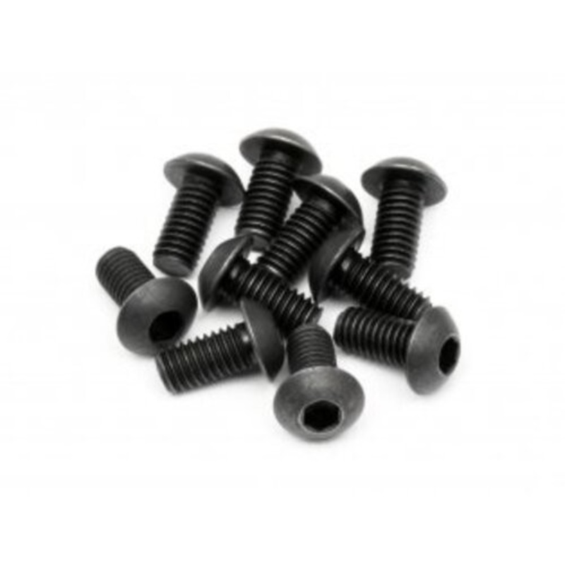 Button Head Screw M3x6mm (10)
