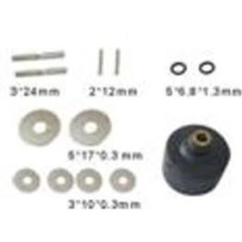 Diff Case+Diff Axles+Pins+Shim